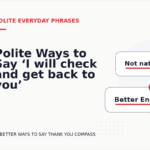 Polite Ways to Say ‘I will check and get back to you’