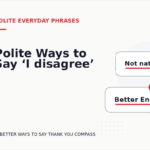 Polite Ways to Say ‘I disagree’