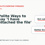 Polite Ways to Say ‘I have attached the file’