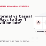 Formal vs Casual Ways to Say ‘I will be late’